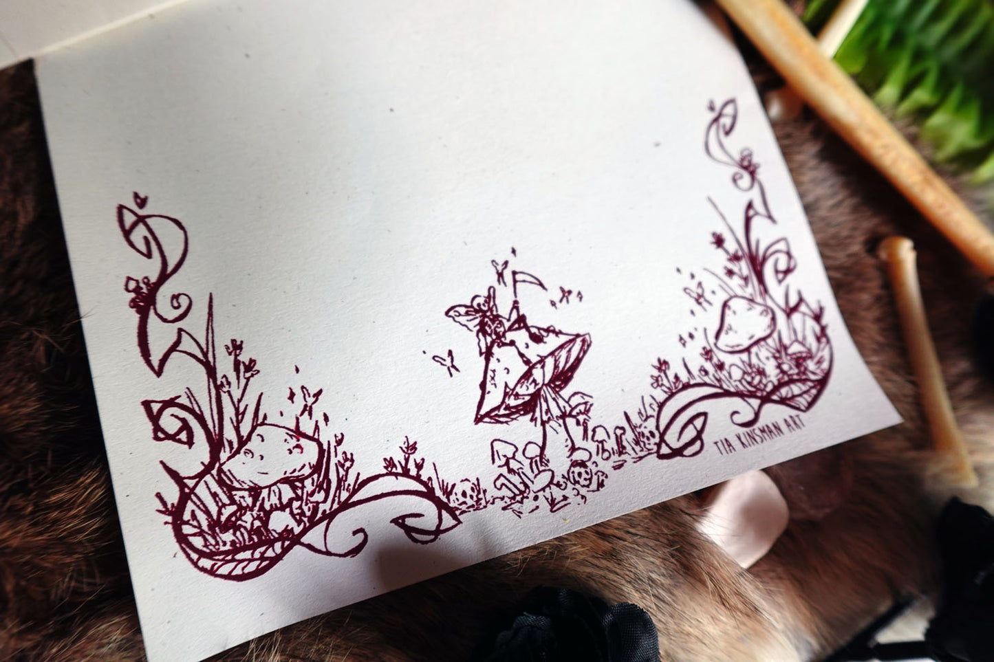 Goblin Garden Letter Stationery Set