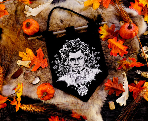 Dracula Limited Edition Halloween Bitty Banner