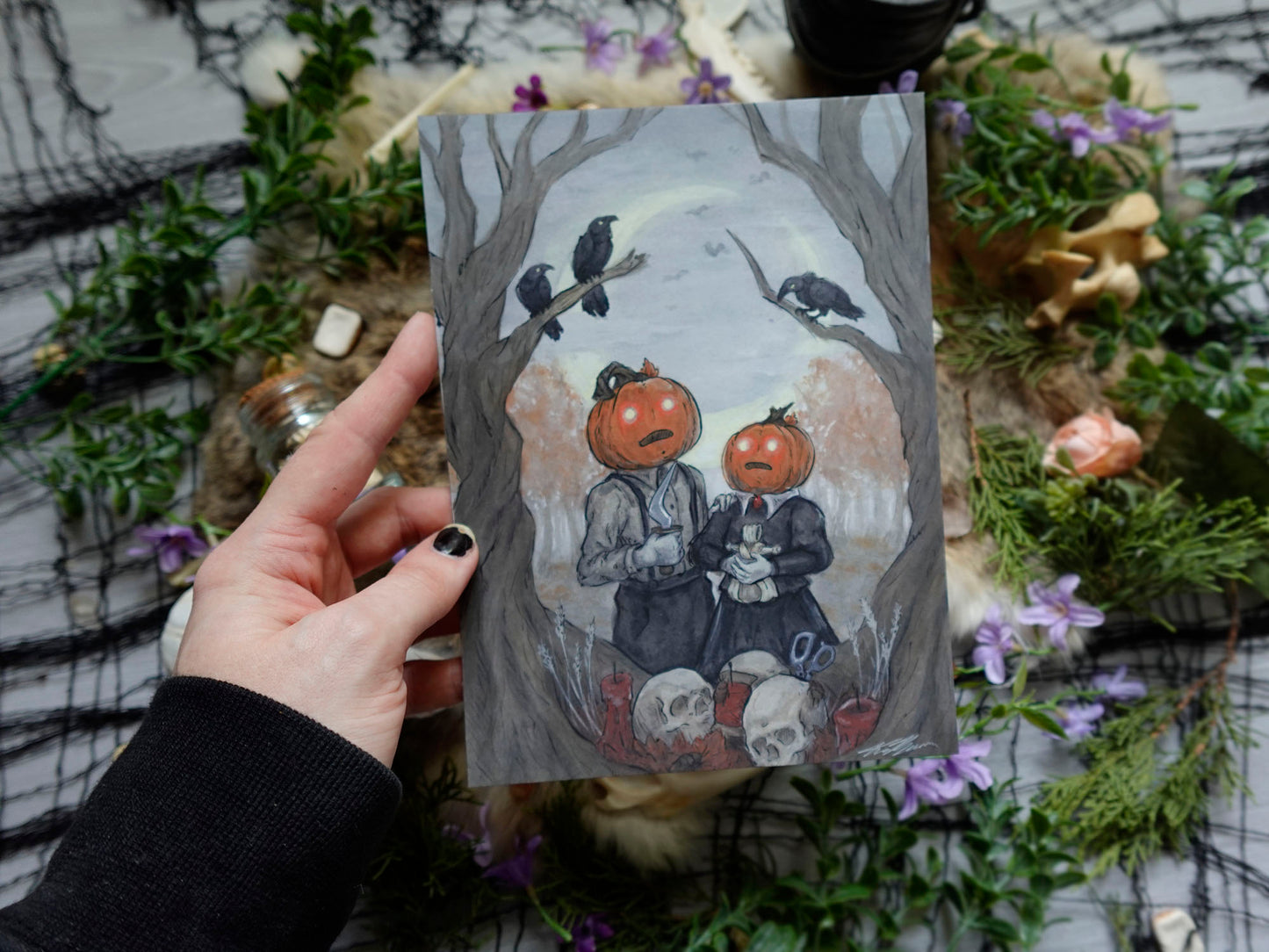 Fall Children Fine Art Print