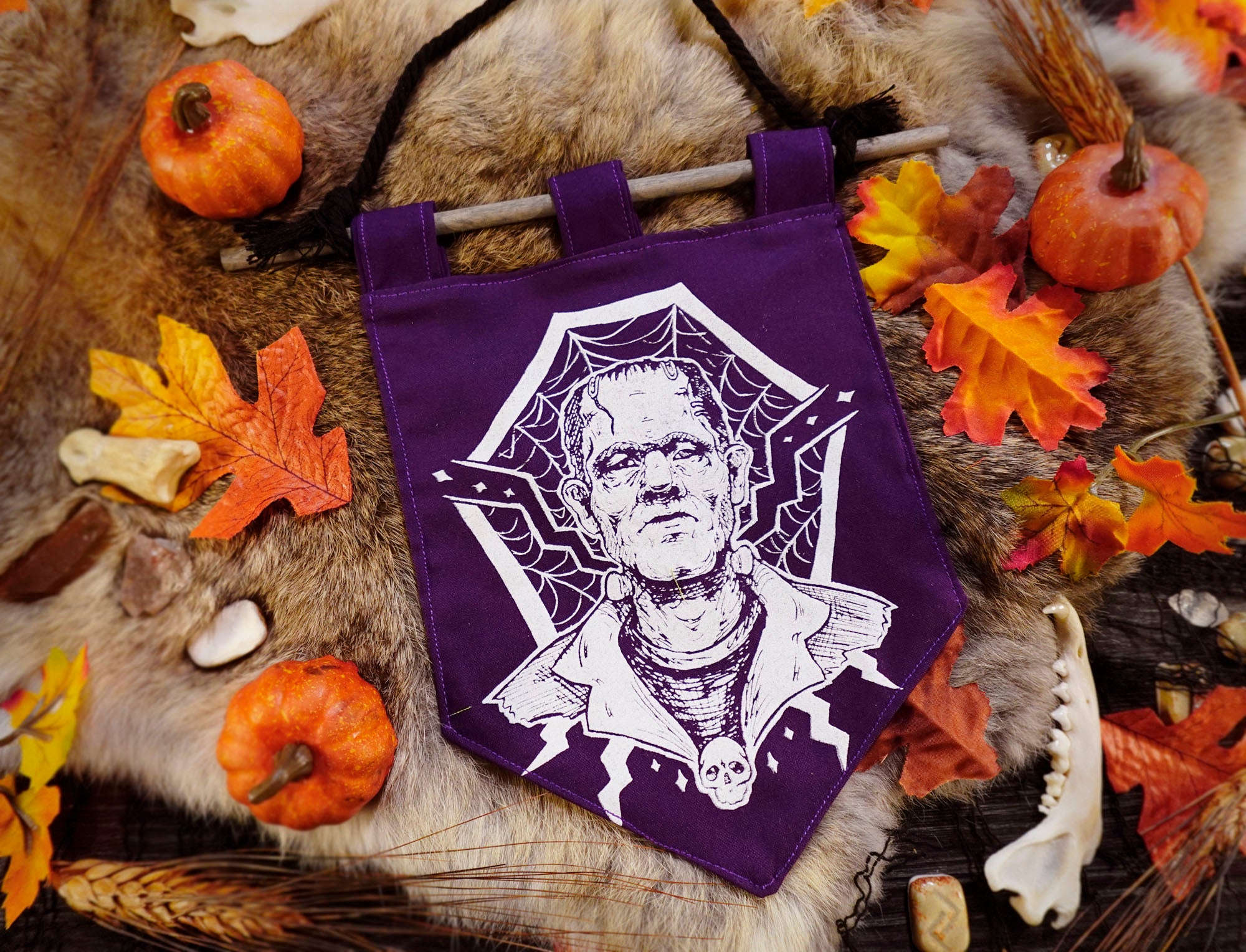 Frankenstein's Monster Limited Edition Halloween Bitty Banner