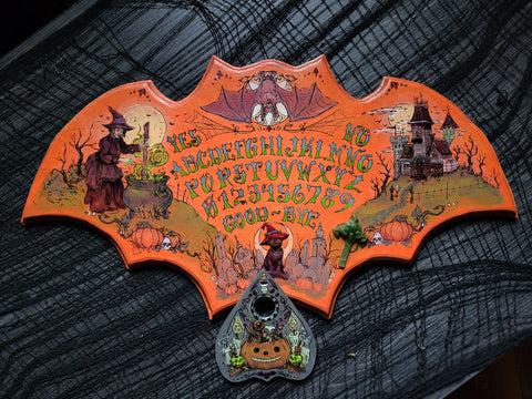 Vintage Halloween Limited Edition Handmade Spirit Board Set