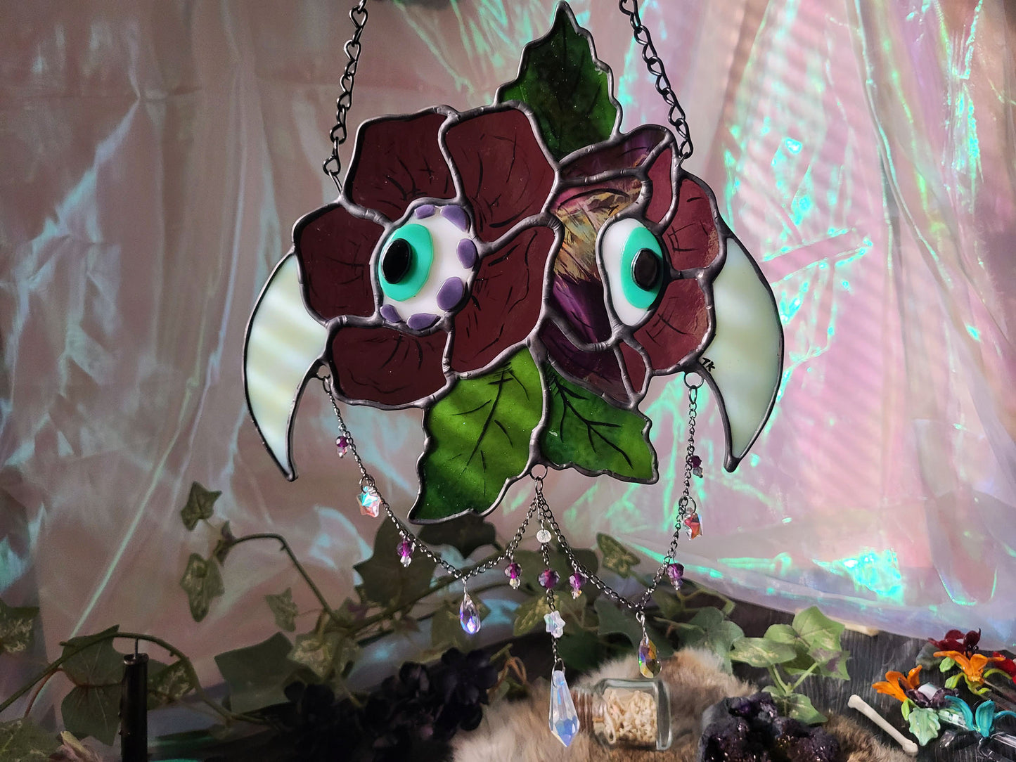 Sybil's Gaze Stained Glass Sun catchers