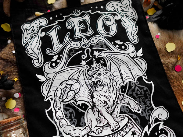 Leo Dark Zodiac Bigger Banner