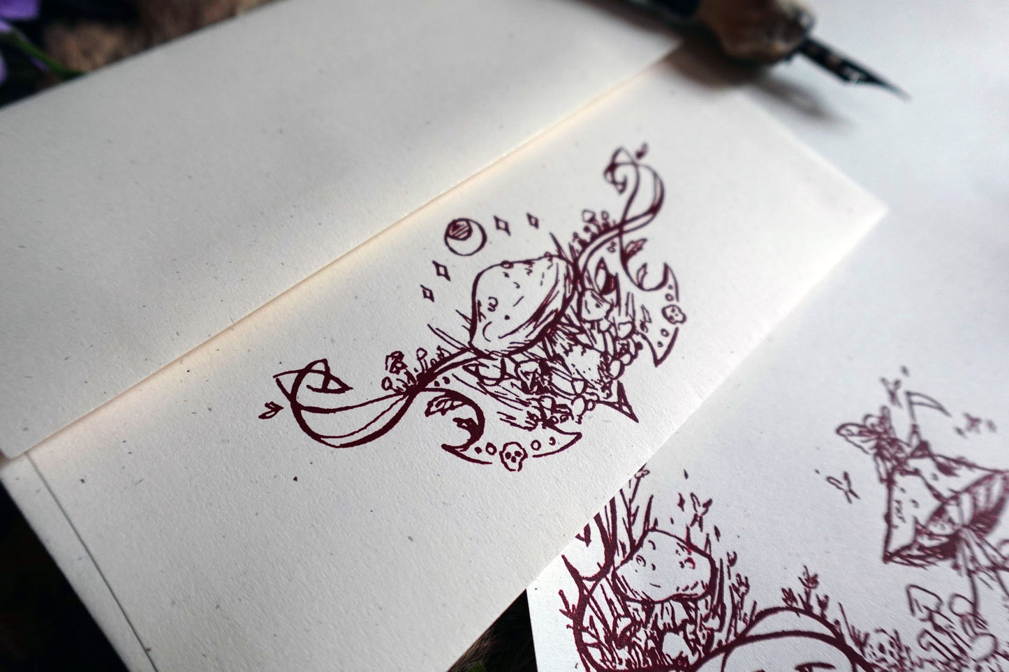 Goblin Garden Letter Stationery Set