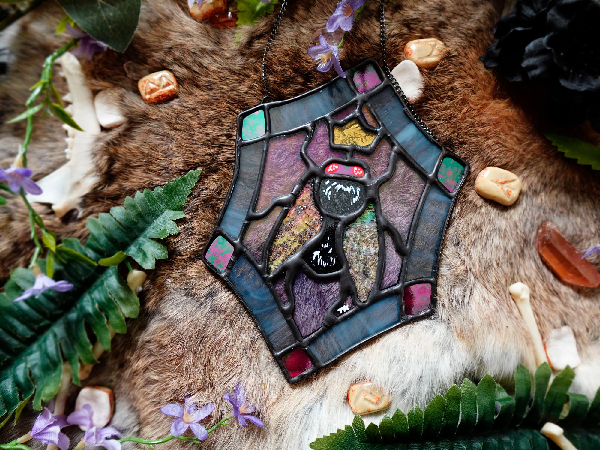 Lord of the Flies Stained Glass Sun Catcher