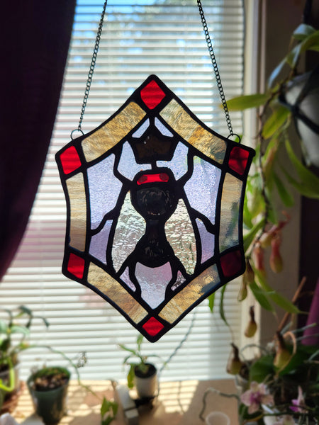 Lord of the Flies Stained Glass Sun Catcher