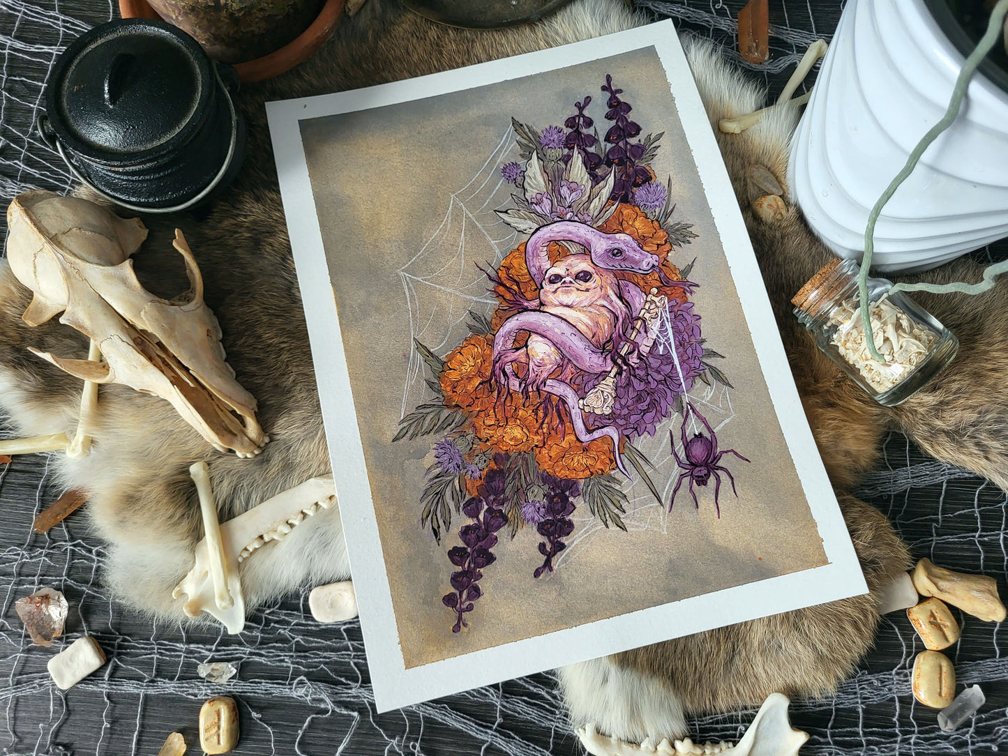 Mandrake Study Original Painting