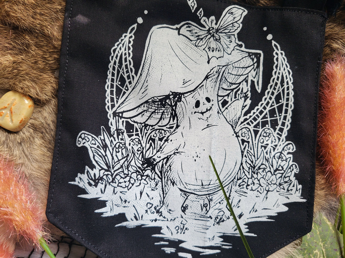 Mushroom Fae Fairy Tale Bitty Banner