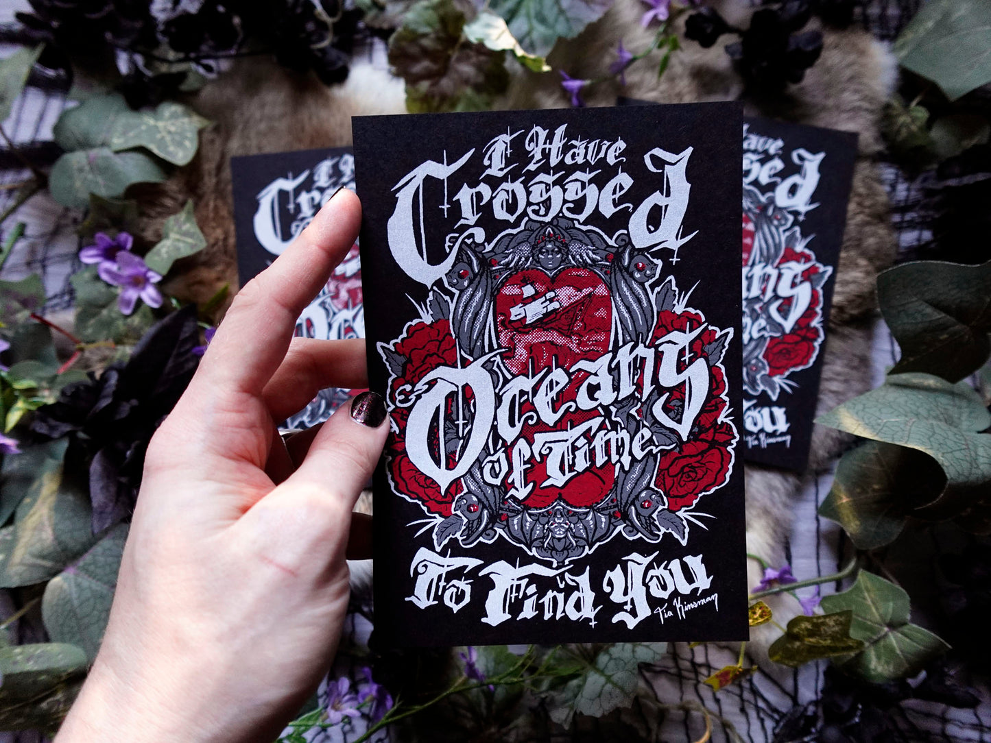 I've Crossed Oceans of Time Valentine (Postcard)