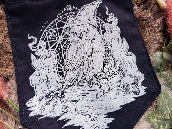 Wizard Owl Fairy Tale Bitty Banner