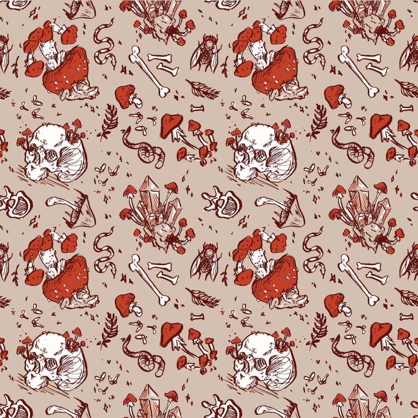 Goblin Garden Handmade Bookmark