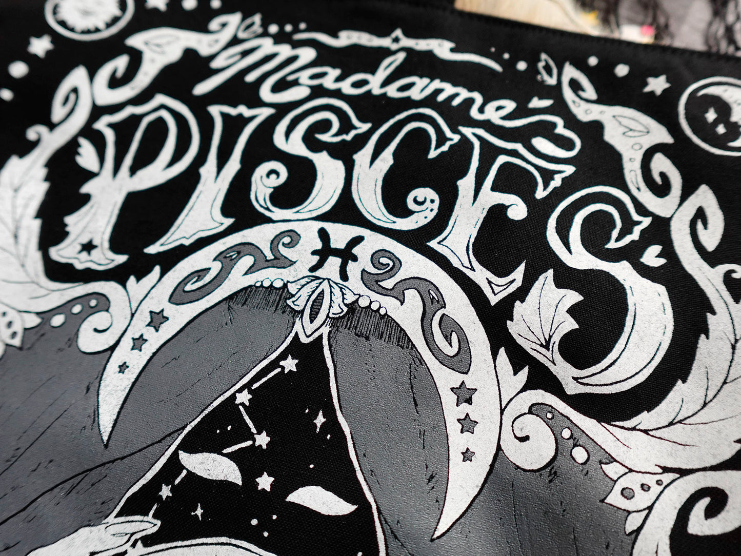 Pisces Dark Zodiac Bigger Banner