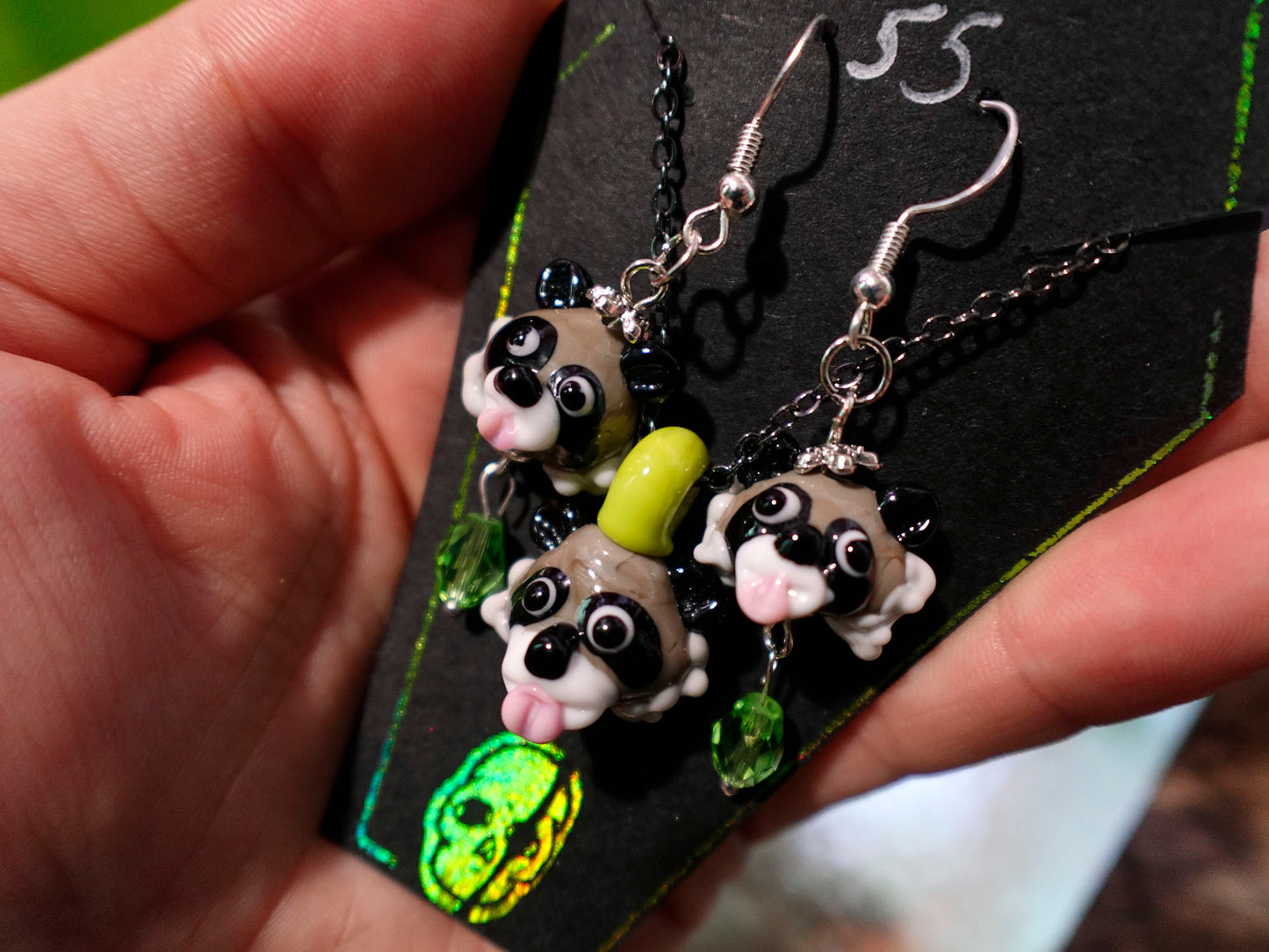 Raccoon Bead Jewelry!