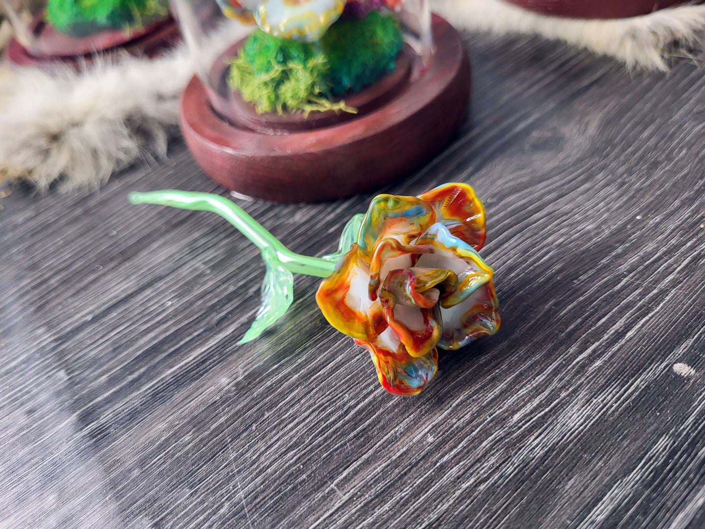 Pride Edition Eternal Love Glass Rose