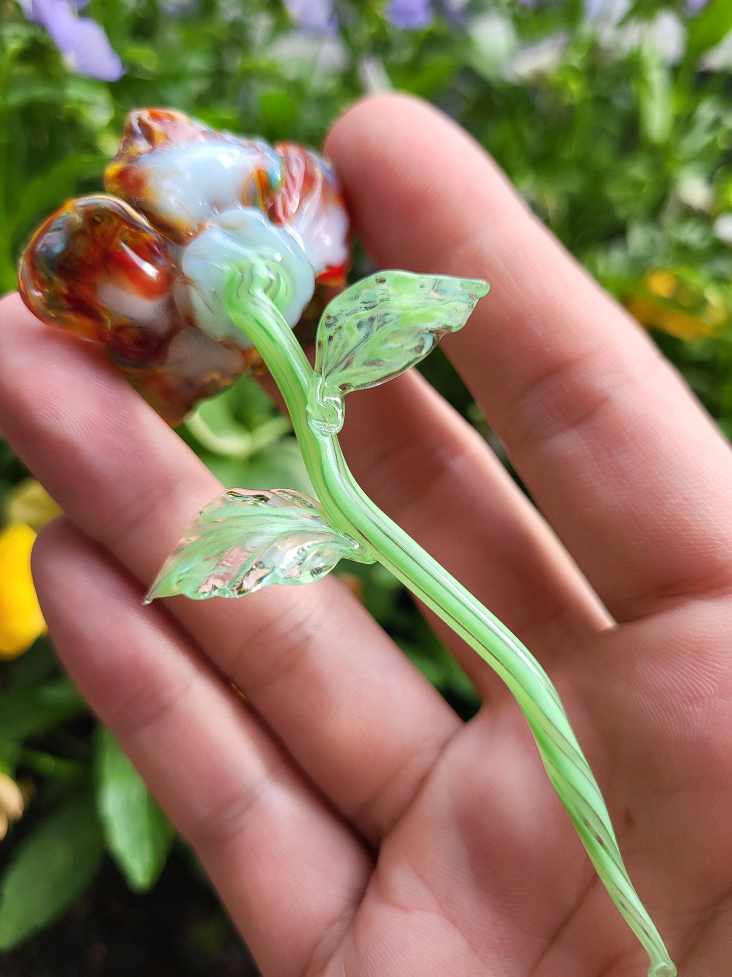 Pride Edition Eternal Love Glass Rose