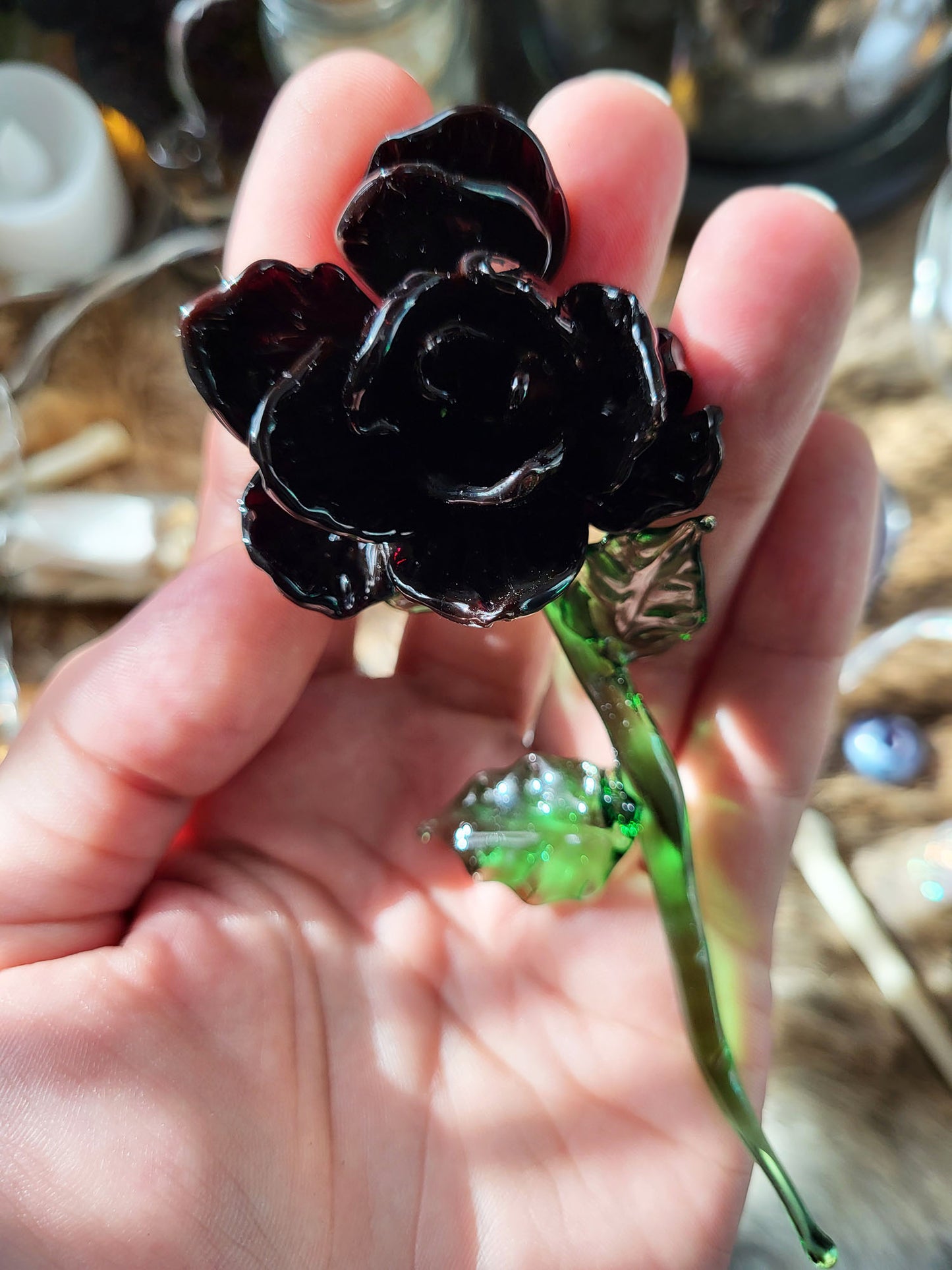 Eternal Love Glass Roses