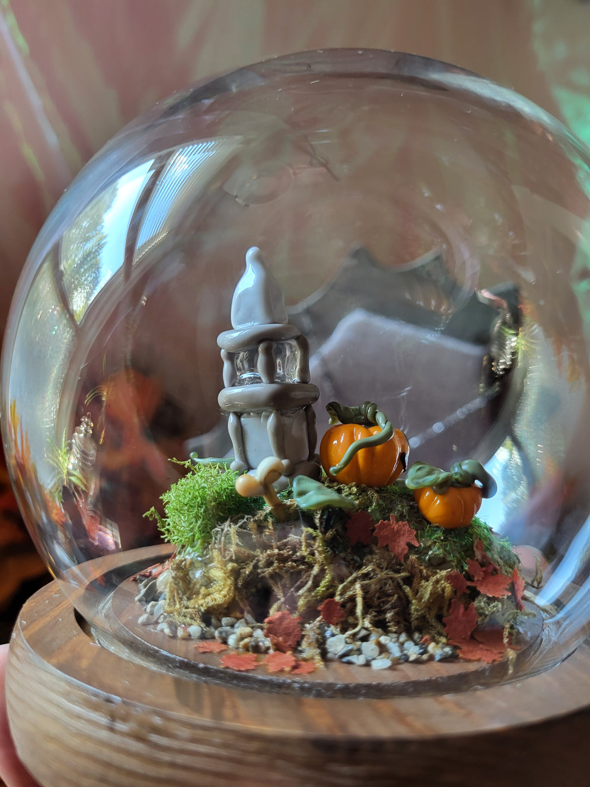 Halloween Cemetery Dome #4