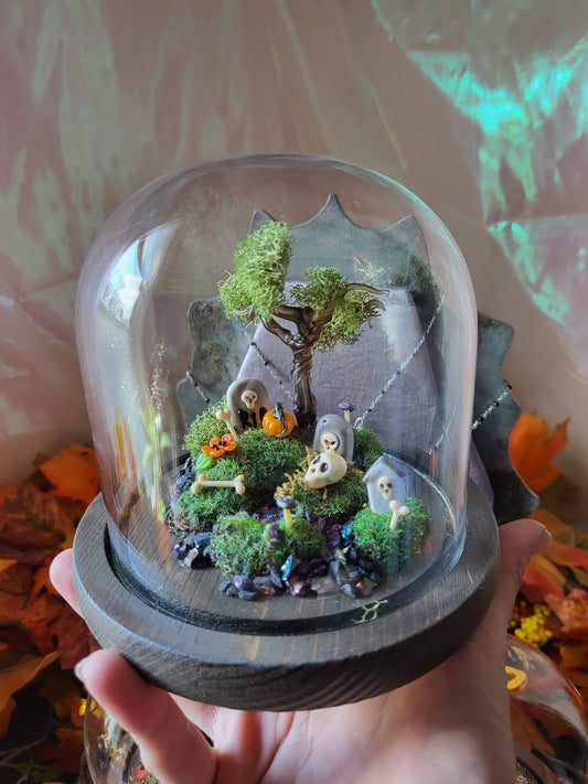 Halloween Cemetery Dome #1