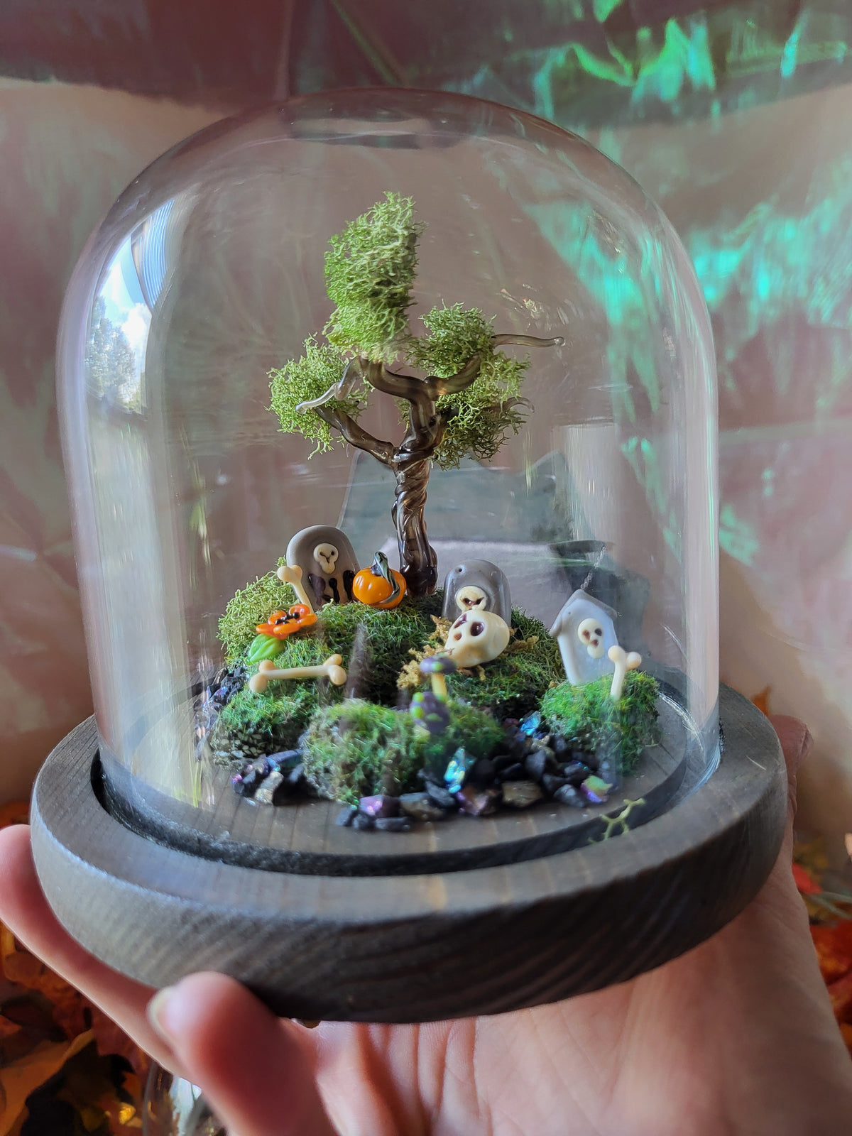 Halloween Cemetery Dome #1