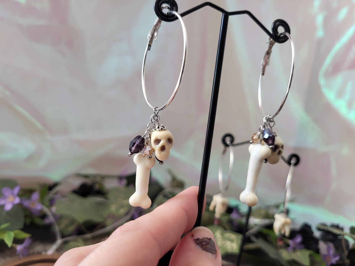 Glass Teeth Earring Sets