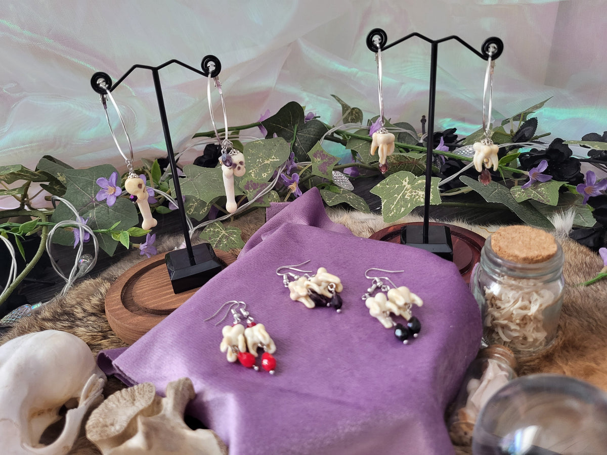 Glass Teeth Earring Sets
