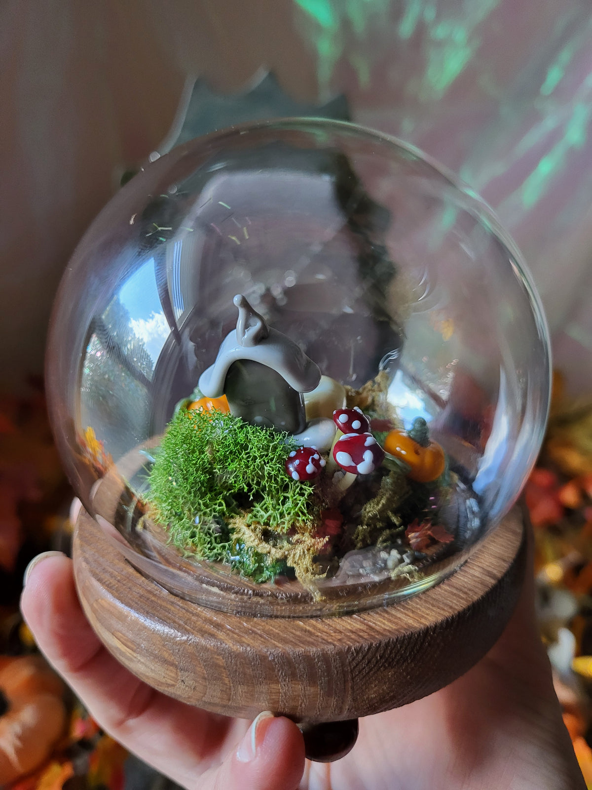 Halloween Cemetery Dome #2