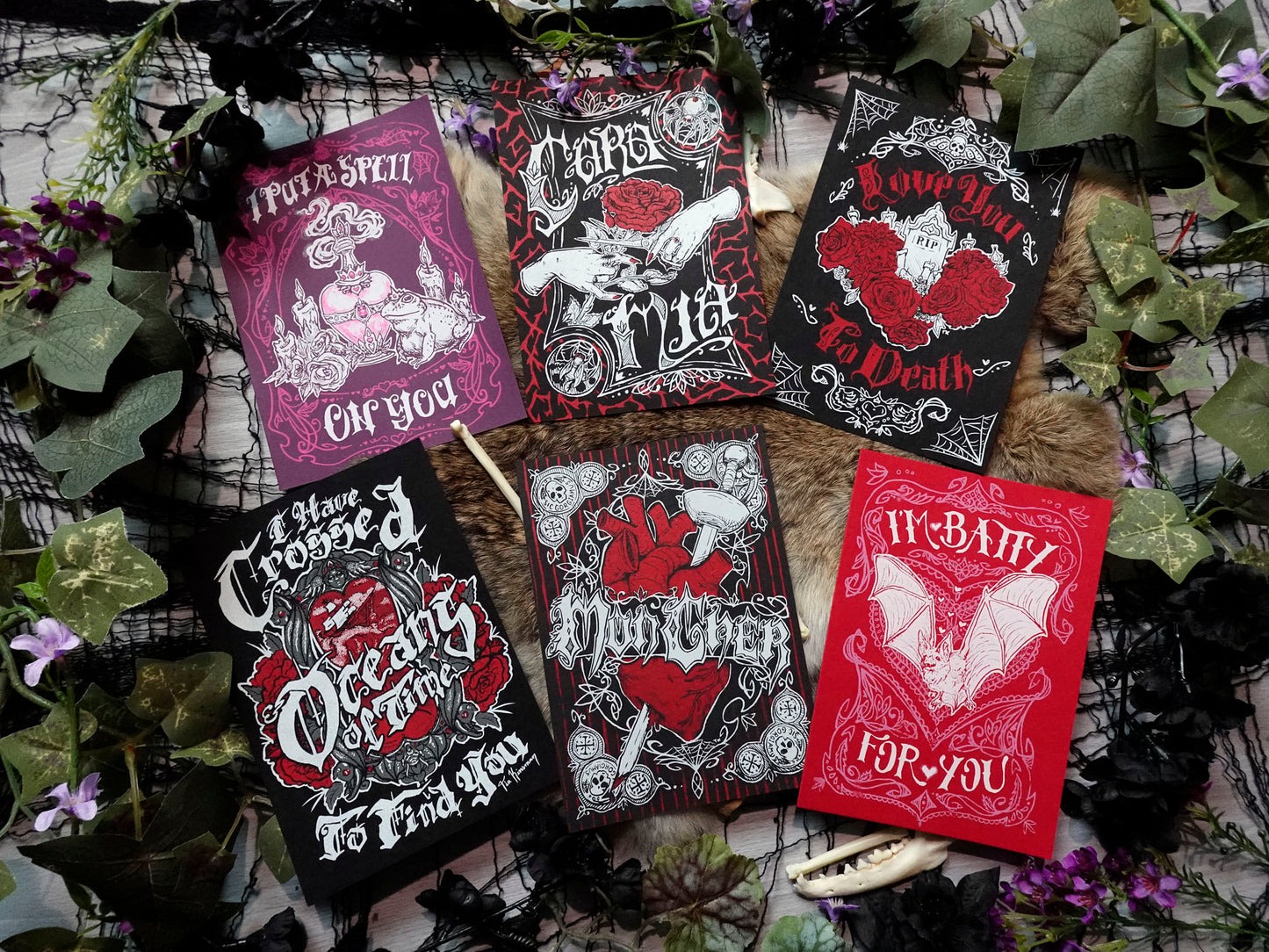 All of My Love! Complete Valentine Set (Postcards)