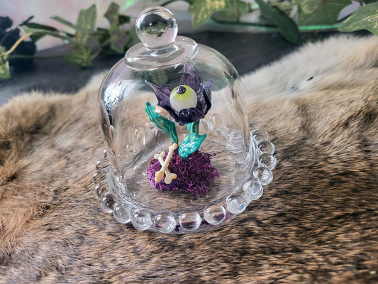 Alien Sybil's Gaze Glass Specimen Dome