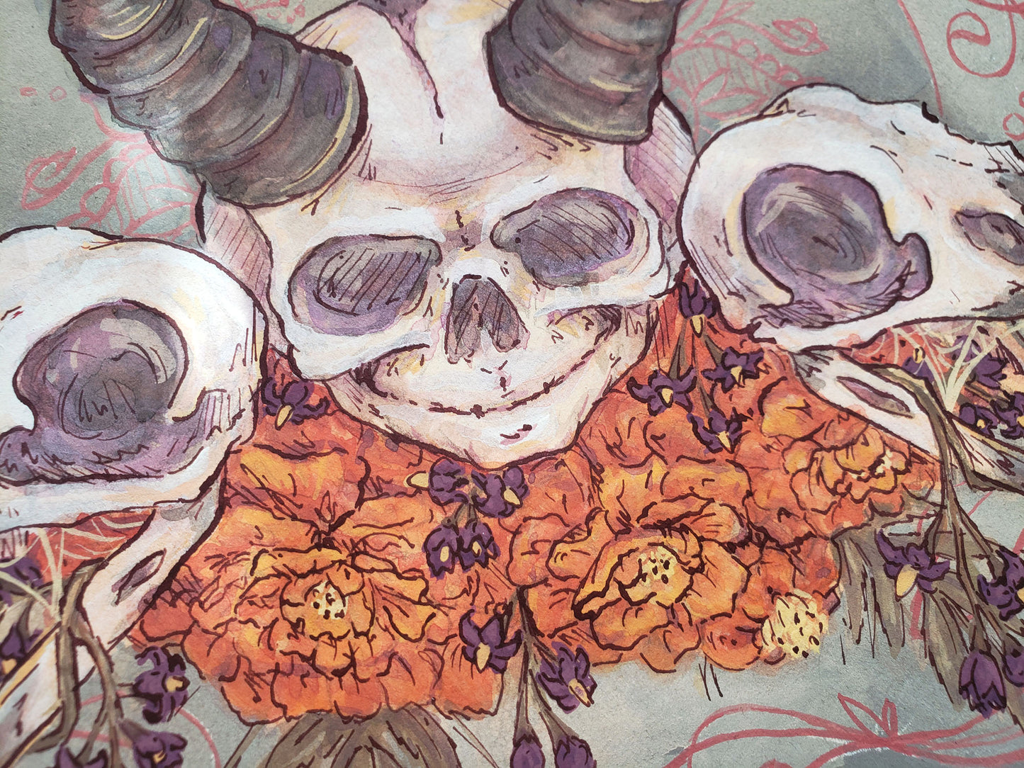August Original Painting