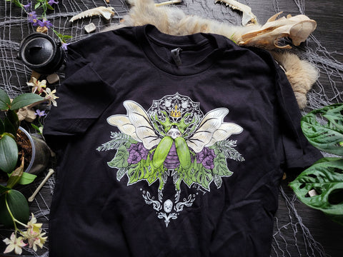 Necro Beetle King Black Unisex Shirt