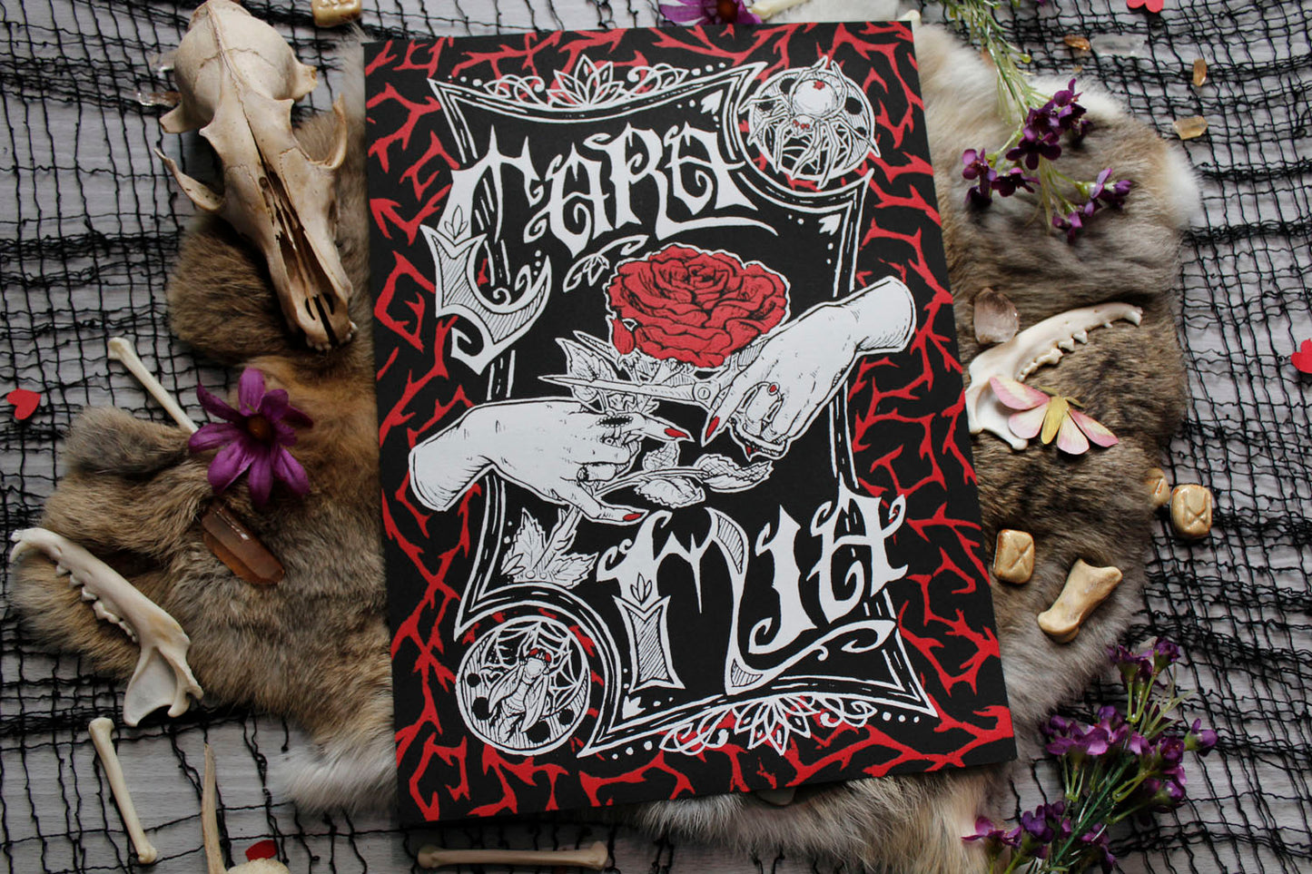 Addams Valentines Large Print Set