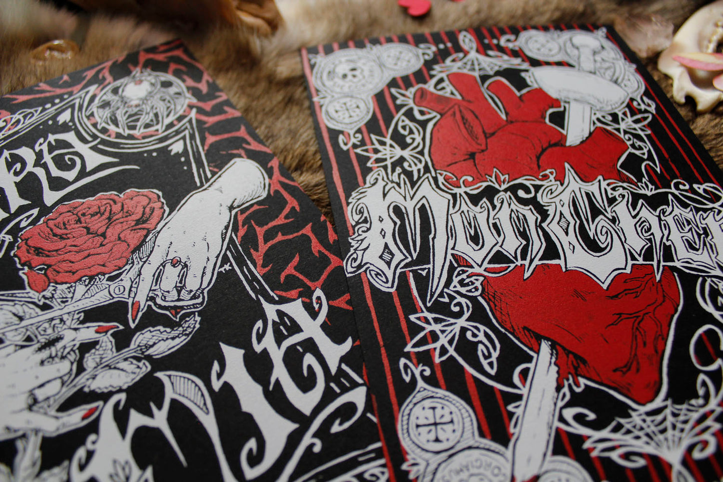 Addams Valentines Large Print Set