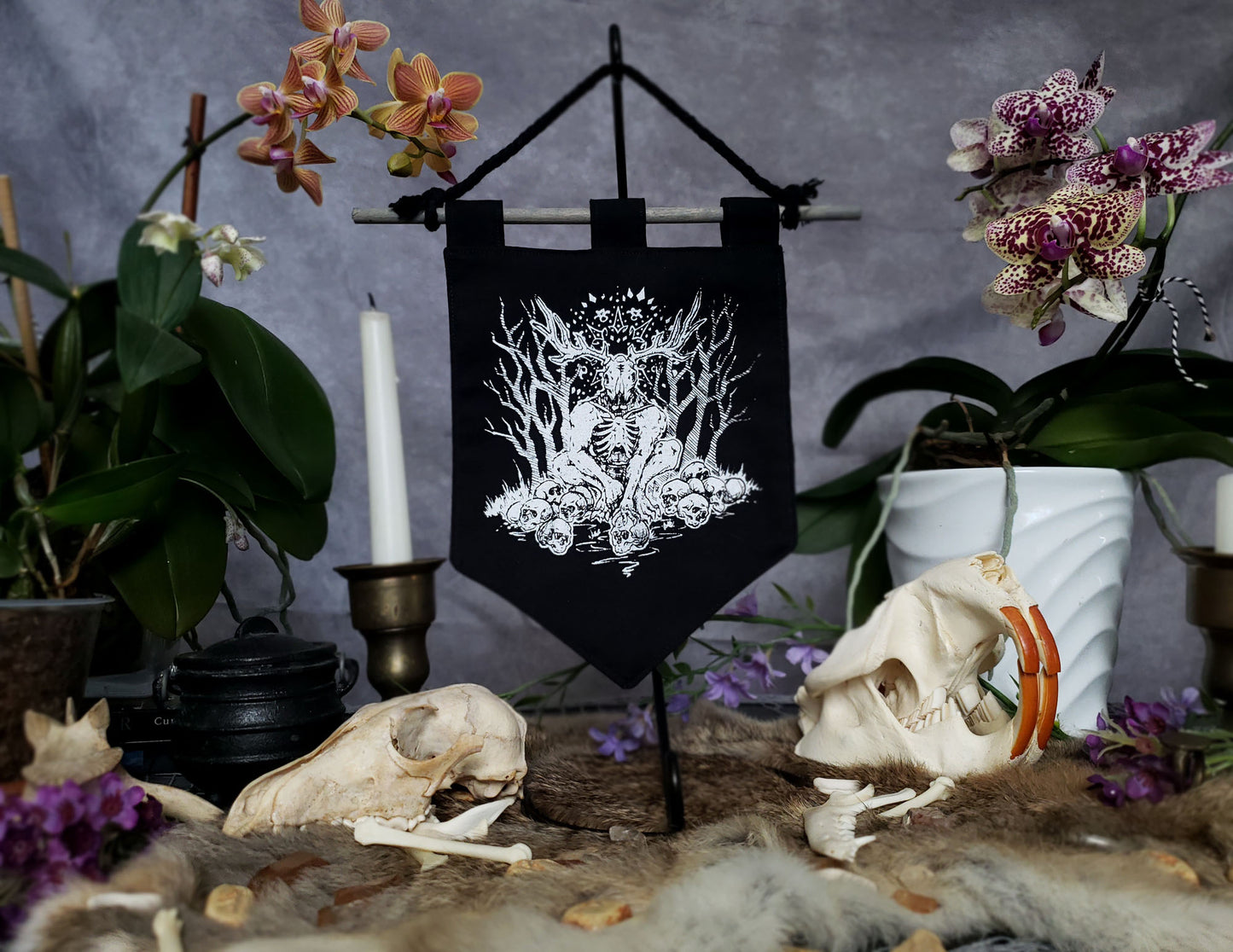 Dark Forest Dweller Bitty Banner
