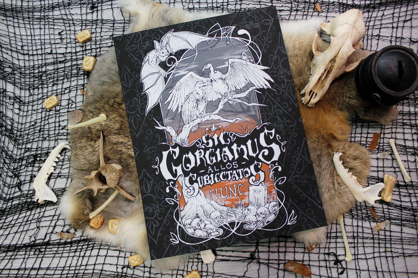 We Feast Hand Screen Printed Fine Art Print