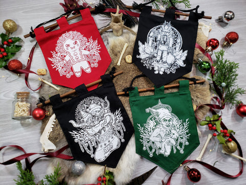 Holiday Set of Four Banners