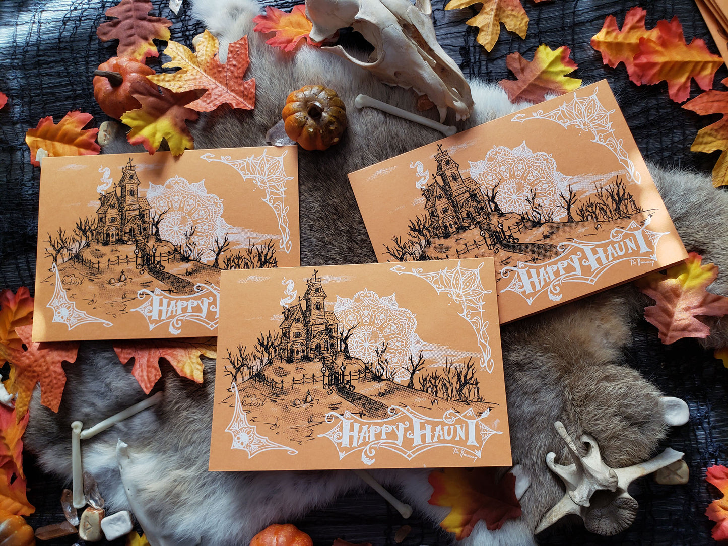 Happy Haunt! Halloween Greeting Cards