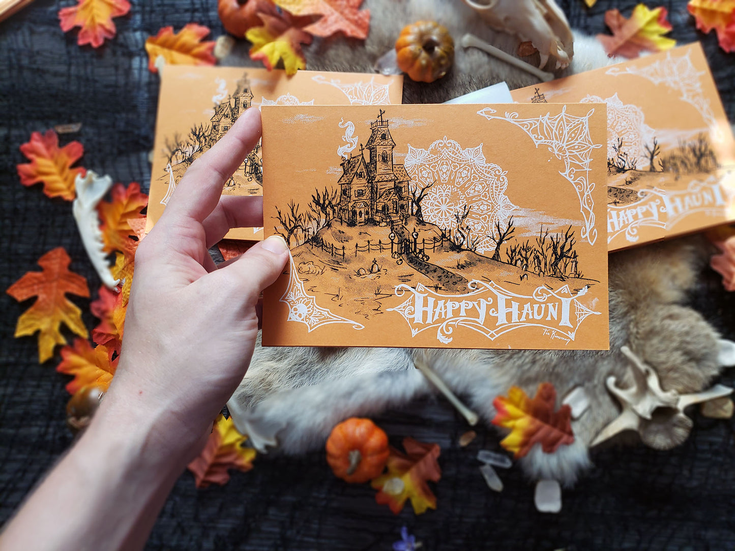 Happy Haunt! Halloween Greeting Cards