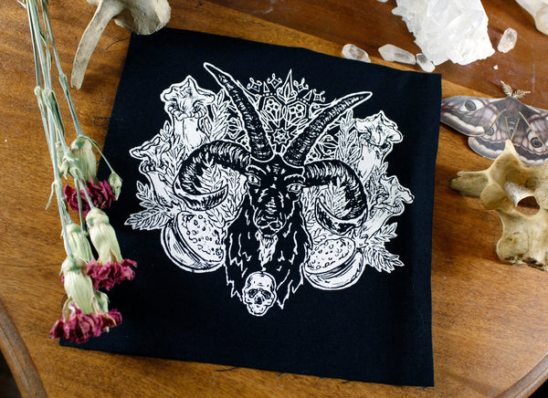 Black Phillip Screen Printed Small Patch