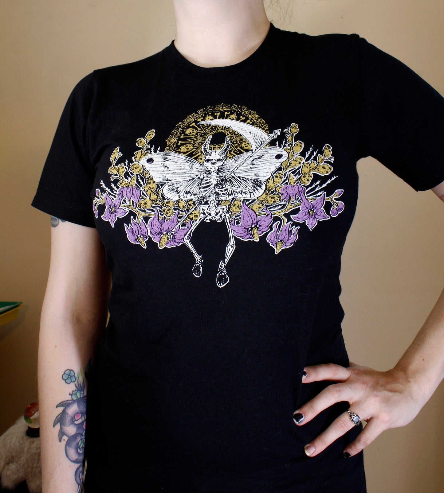 Reaper Fairy Black Unisex Shirt