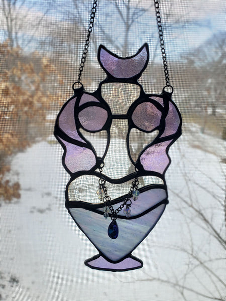 Moon Dust Potion Stained Glass Sun Catcher