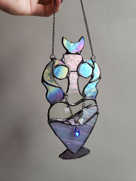 Moon Dust Potion Stained Glass Sun Catcher