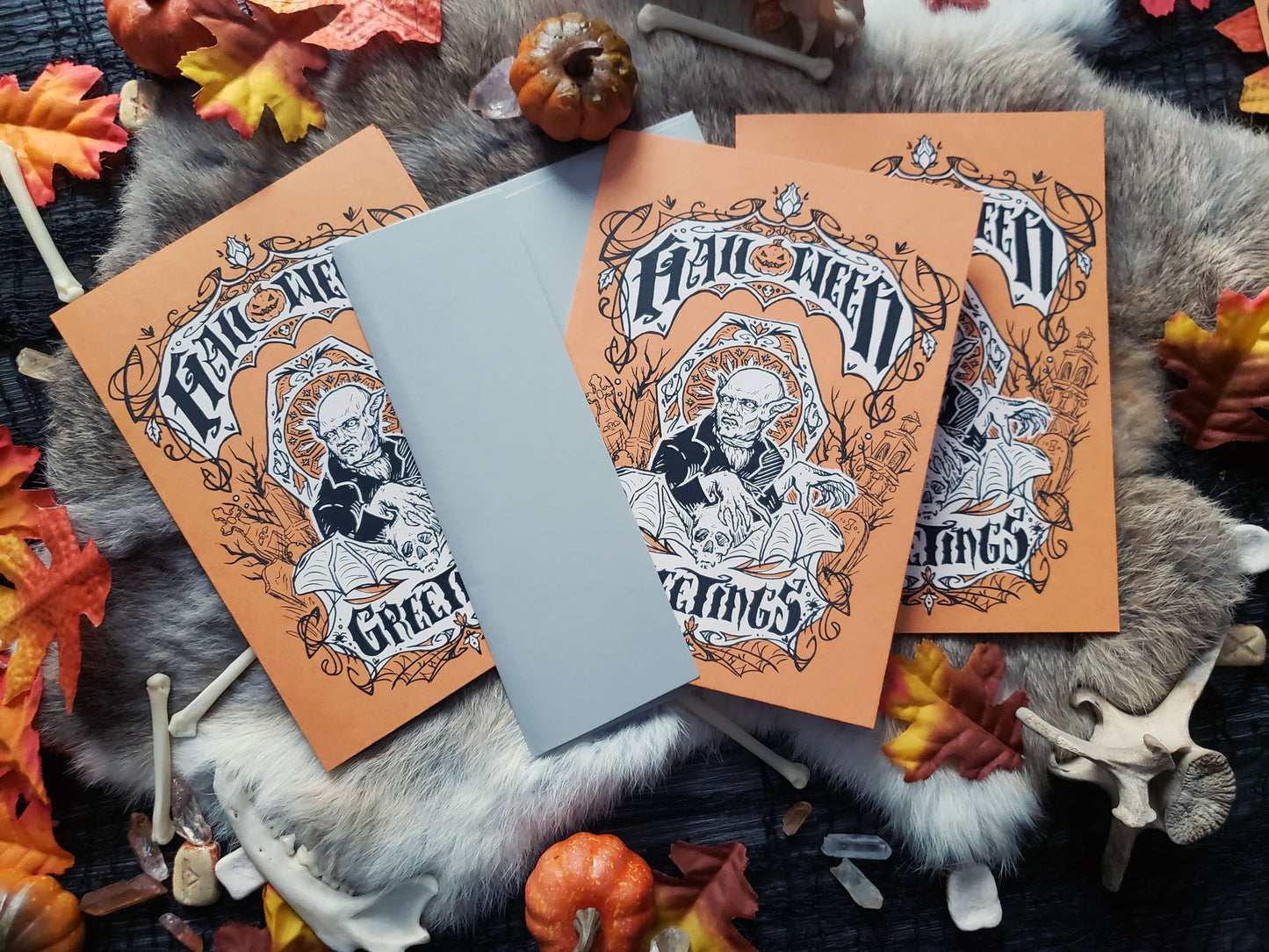 Nossie's Greetings! Halloween Greeting Cards