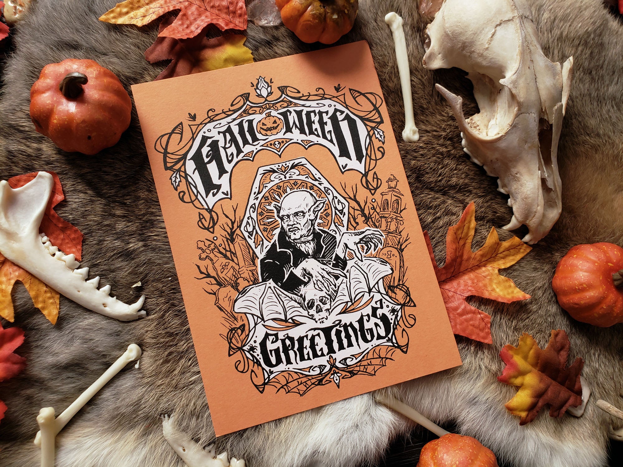 Nossie's Greetings! Halloween Greeting Cards