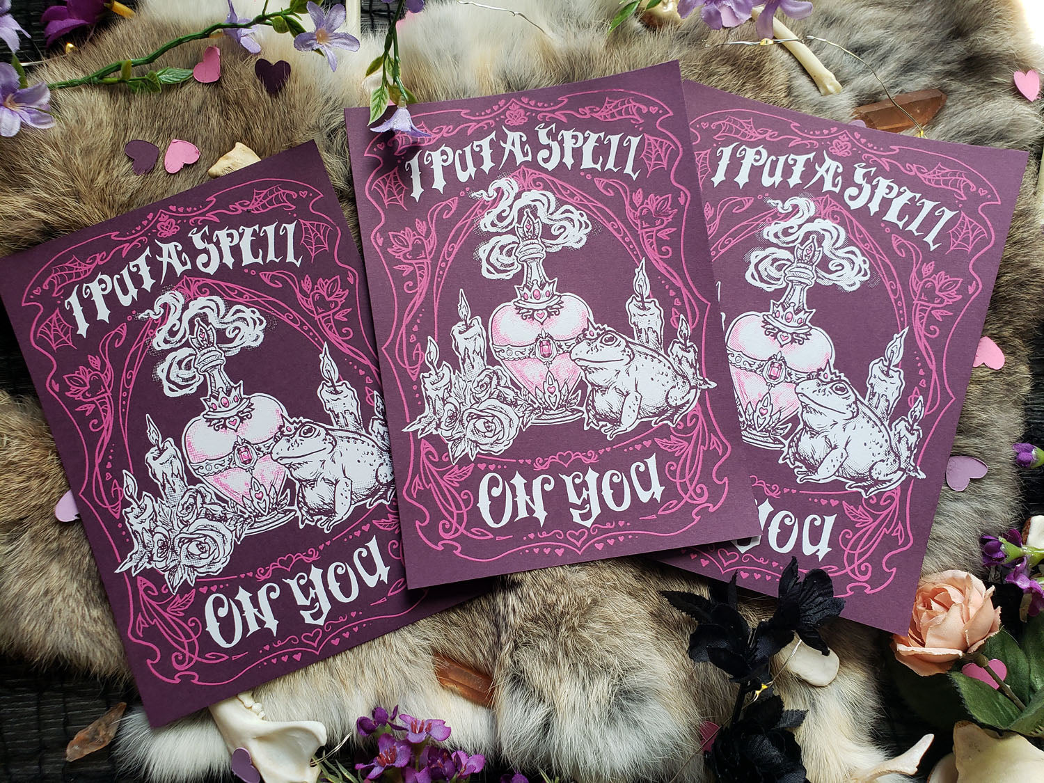 I Put A Spell On You Valentine (Postcard)
