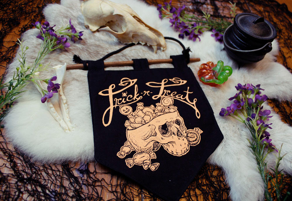 Trick or Treat Halloween Bitty Banner
