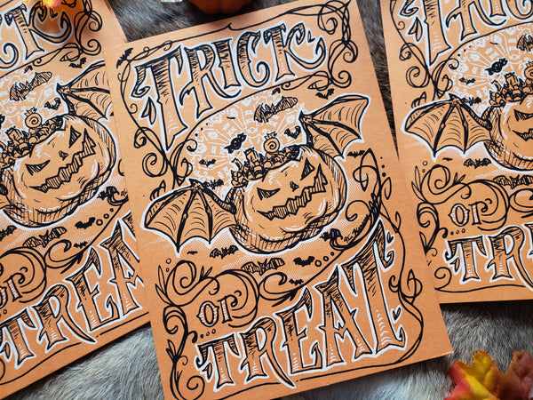 Trick or Treat! Halloween Greeting Cards