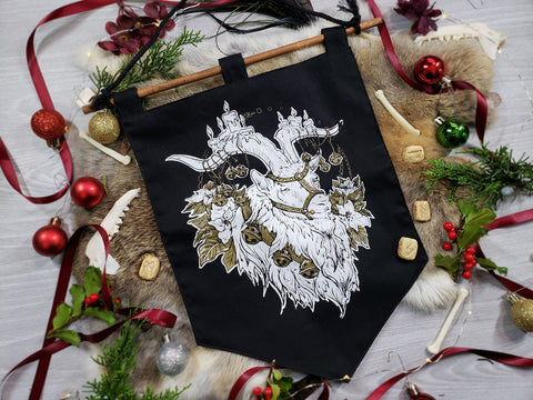 Yule Goat Bigger Banner